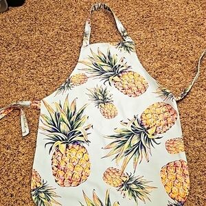Nwot Electro threads pastel pineapple apron